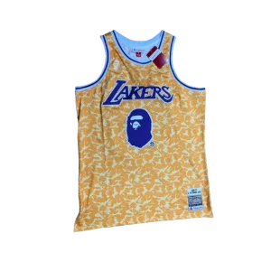 Bape Lakers Yellow Jersey